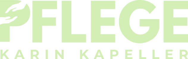 Logo pflege karin kapeller - hellgruen